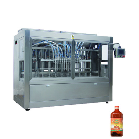 High Speed Glass Bottle Liquid Pure Water Packaging Bottling Filling Machine 