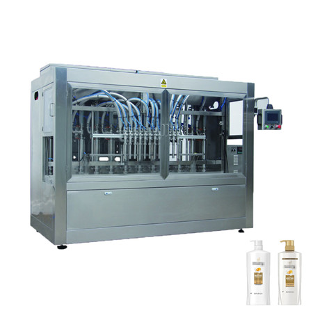 Automatic Water Juice Beverfage Milk Yogurt Oil Vinegar Wine Sauce Pet Glass Bottle Filling Bottling Machine 