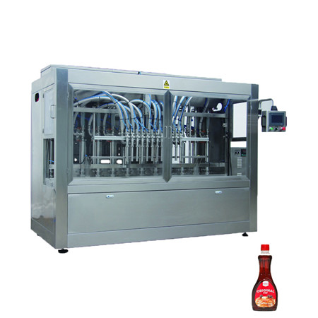 Sauce Filling Machine Production Line Digital Gear Pump Liquid Filling Machine High Speed 