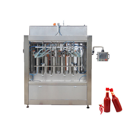 Bottled Tomato Juice Powder Jam Spicy Sauce Motor Edible Oil Liquid Sugar Past Honey Food Automatic Packaging Machinery Filling Sealing Packing Labeling Machine 