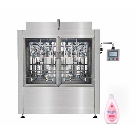Automatic Lotion Plastic Bottle Paste Sauce Shampoo Body Wash Shower Filling Machine 