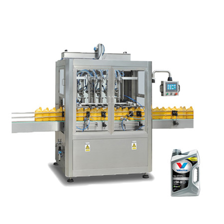 Automatic Linear Servo Piston Type Pet Glass Bottle Sunflower Vegetable Edible Cooking Oil Engine Motor Lubricating Oil Detergent Filling Packing Machinery 