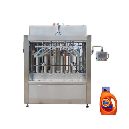 Fully Automatic Piston 4/6/8 Multi-Head Liquid/Pure Water Bottling Filling Packing/Packaging Machine (AFLS-840/860/880) 