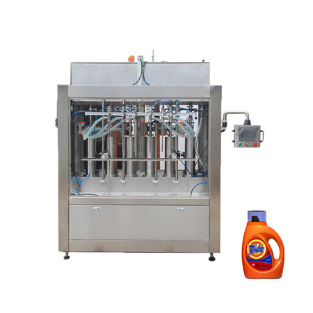 Single Head Pneumatic Horizontal Paste / Liquid Filler Machinery Peanut Butter Filling Machine / Equipment for Milk Beer Beverage 