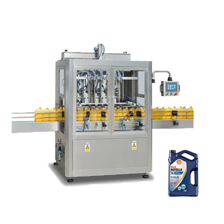 Auto Oil Beverage Bottling Filling Machine in PLC Control with Siemens Electronic Parts 