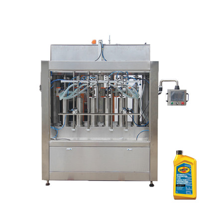 Anti-Drip System 6 Heads Inline Automatic Chemical Liquid Filling Filler Machine 