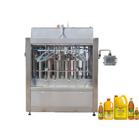 Flow Meter Soybean Oil Stright Type Filling Machine 