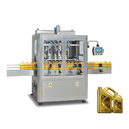 Linear Type 12 Head Viscous Canola Oil Filling Machine Manufacturer Plastic Bottle Liquid Filling Packing Machinery 