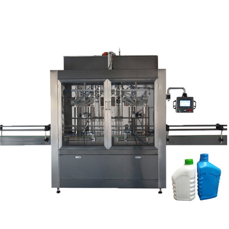 Automatic Liquid Rotatory Multi-Function Bottle Filling and Capping Production Machine 