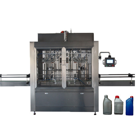 Automatic Bottle Oil Liquid Filling Machine with Sealing Capping Labeling Line 